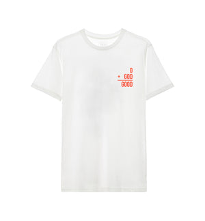 0+G0D White Organic Cotton T-shirt
