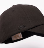 Ziegu Cap Black Organic Cotton Hat