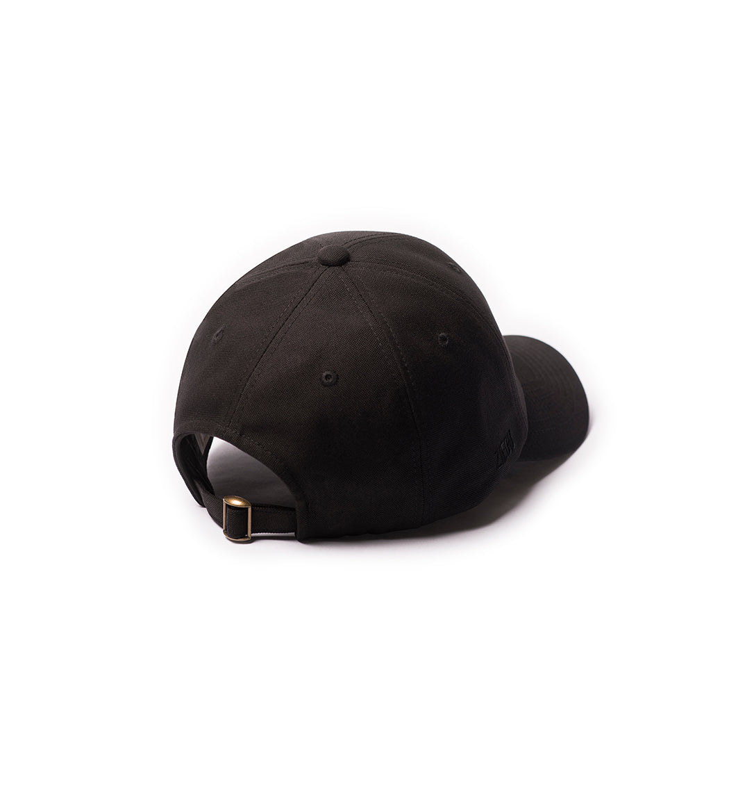 Ziegu Cap Black Organic Cotton Hat