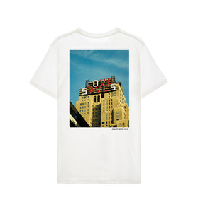 Love Saves City Series NYC 01 White Organic Cotton T-shirt