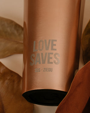 SOS Love Saves Tumbler 16OZ Water Bottle